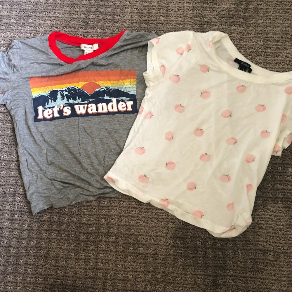 2 forever 21 shirts!!
